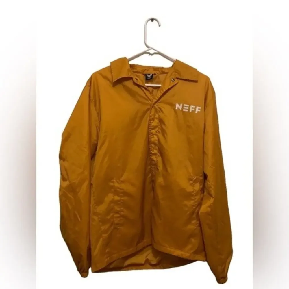 NEFF Utility Jacket Lightweight Streetwear Skater Checkerboard Rose Sz Medium‎